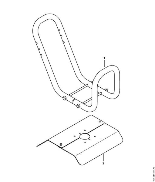 BC 230 BC 230 Okvir, Å citnik della Marca Stihl